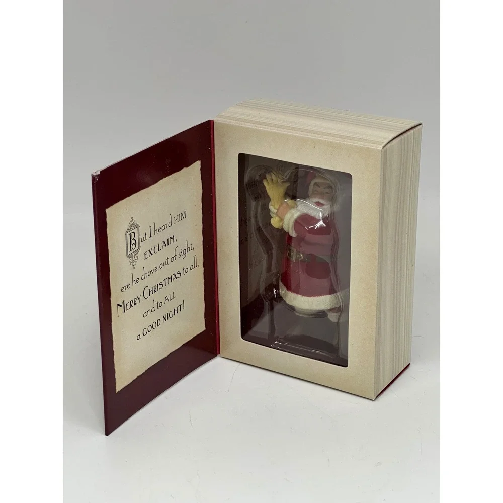 Hallmark Keepsake Ornament Twas the Night Before Christmas Santa Claus Volume 4